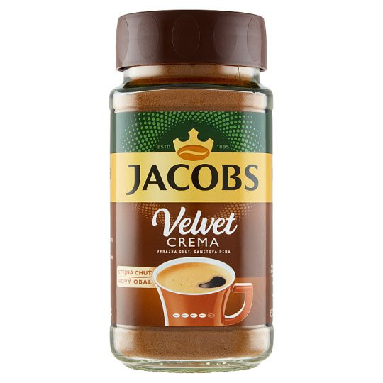 Káva Jacobs Velvet crema instantní 200g