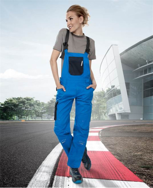 Dámské kalhoty s laclem ARDON®4TECH modré | H9410/40