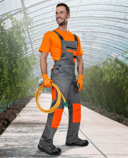 Kalhoty s laclem ARDON®2STRONG šedo-oranžové | H9602/56