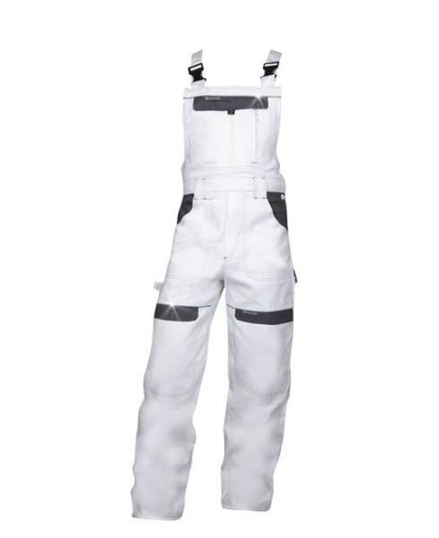 Kalhoty s laclem ARDON®COOL TREND bílo-šedé prodloužené | H8816/L