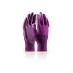Máčené rukavice ARDON®GREEN TOUCH 07/S - s prodejní etiketou - fialové | A8017/07