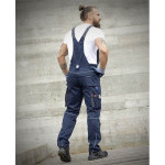 Kalhoty s laclem ARDON®SUMMER tmavě modré prodloužené | H6136/2XL