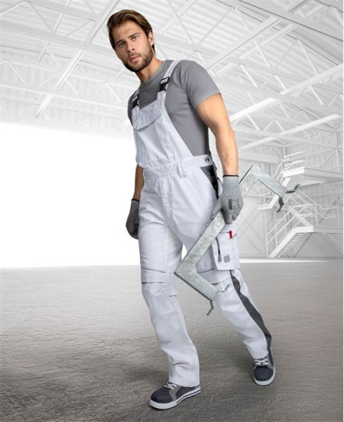 Kalhoty s laclem ARDON®URBAN+ bílé zkrácené | H6489/