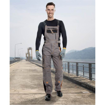 Kalhoty s laclem ARDON®VISION šedé | H9108/