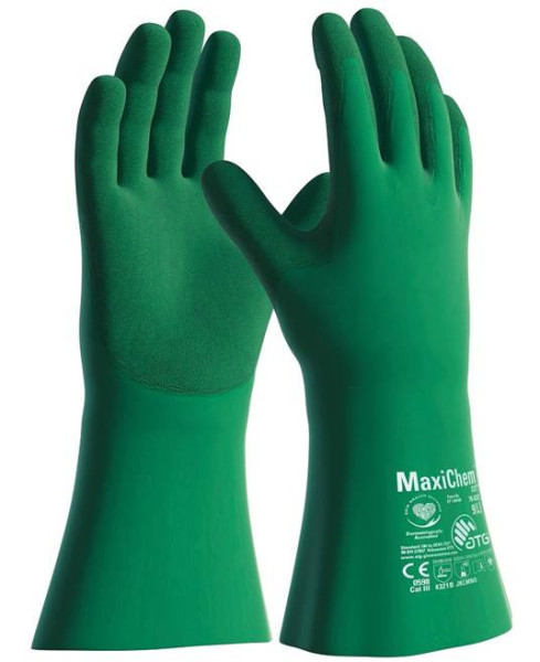 ATG® chemické rukavice MaxiChem® Cut™ 76-833 09/L - TRItech™ | A3129/09