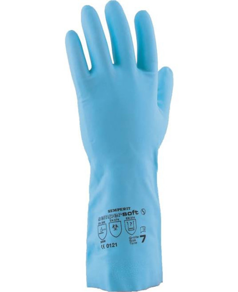 Chemické rukavice SEMPERSOFT 0