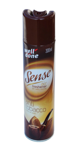 Osvěžovač Well Done Sense sprej anti tobacco 300ml