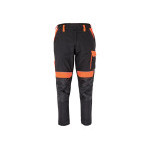 MAX VIVO kalhoty pánské černá/oranžová 48 | 03520085C1048