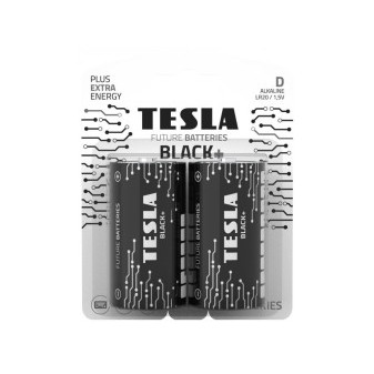 Baterie Tesla BLACK+ Alkalické D (LR20, velké monočlánky) 2ks