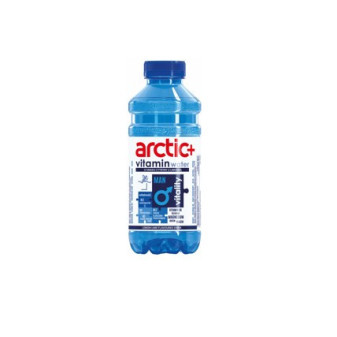 Voda Arctic+ Vitamin water man limetka-citron 0,6L / prodej po balení