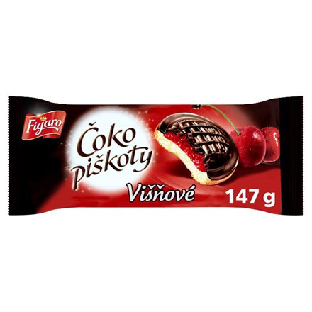 Čokopiškoty viseň Figaro 147g / prodej po balení