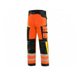 Kalhoty CXS BENSON výstražné, pánské, oranžovo-černé, vel. 60 | 1112-012-210-60