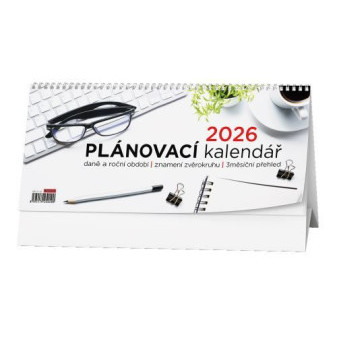 Kalendář stolní týdenní Plánovací daňový BSC11