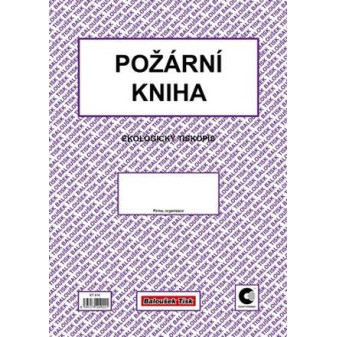 Tiskopis Požární kniha A4 60 listů ET510