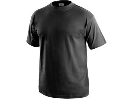 Tričko s krátkým rukávem DANIEL, černé, vel. 3XL