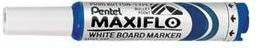 Popisovač Pentel Maxiflo MWL5 na bílé tabule modrý válcový hrot 6mm
