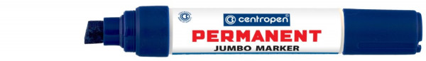 Značkovač Centropen 9110 Jumbo permanent modrý klínový hrot 2-10mm