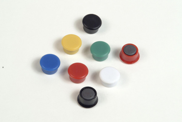 Magnety 13mm Ron 14ks mix barev