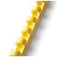 Kroužková vazba 16mm žlutá 101-120listů/80g 100ks