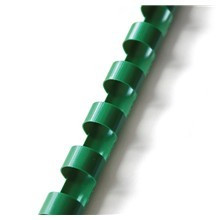 Kroužková vazba 14mm zelená 81-100listů/80g 100ks
