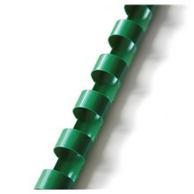 Kroužková vazba 12,5mm zelená 56-80listů/80g 100ks