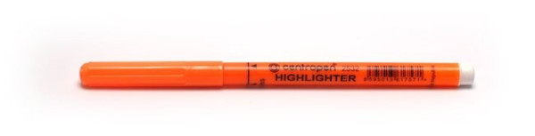 Zvýrazňovač Centropen 2532 oranžový válcový hrot 1,8mm