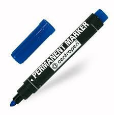 Značkovač Centropen 8566 permanent modrý 2,5mm