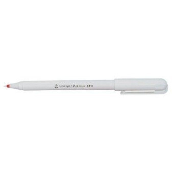 Popisovač Centropen 2811 F Liner červený 0,3mm