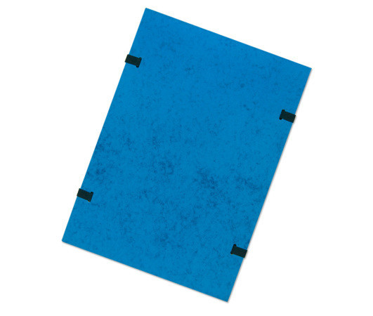 Spisová deska A4 RainbowLine prešpan s tkanicemi modrá