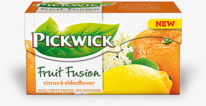 Čaj Pickwick Fruit Fusion citrusy s bezovým květem 40g