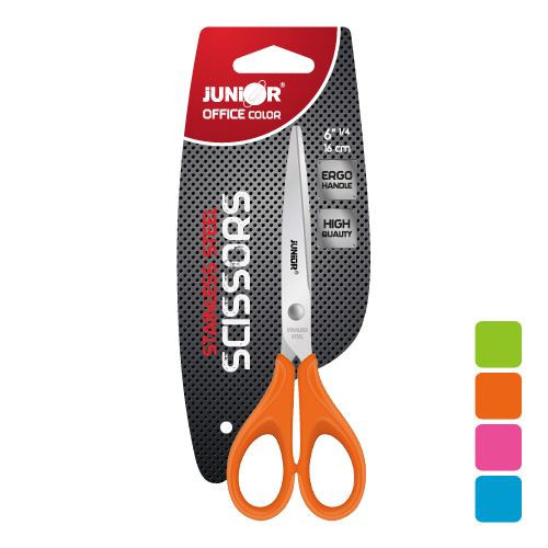 Nůžky 15cm Junior PVC úchop