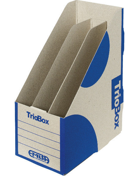 Box na dokumenty A4 Trio 300x220x130mm EMBA modrý