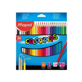 Pastelky Maped trojhranné Colorpeps 24ks