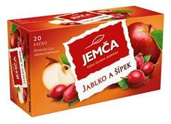 Čaj Jemča jablko a šípek 20x2g