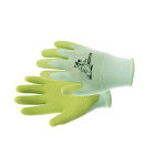 FUDGE rukavice nylon. latex. dl zelená 4 | 0108011510040