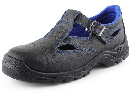 Obuv sandál CXS DOG TERRIER S1, černo-modrý, vel.