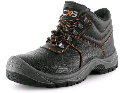 Obuv kotníková CXS STONE APATIT WINTER 02, zimní, černá, vel. 37