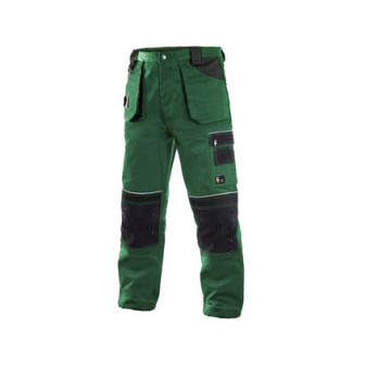 Pánské kalhoty ORION TEODOR, zeleno-černé, vel.
