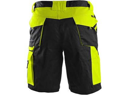 Kraťasy CXS SIRIUS BRIGHTON, pánské, černo-žluté, vel. 60