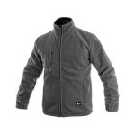 Bunda CXS OTAWA, fleecová, šedá, vel. 2XL | 1240-001-700-96