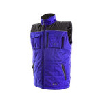 Pánská zimní vesta SEATTLE, modro-černá, vel. M | 1310-001-411-93