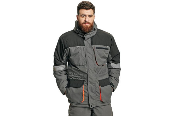 EMERTON WINTER parka šedá