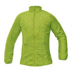YOWIE bunda fleece dámská zelená S | 0301032310001