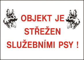 12721 T.Pozor-Objekt střež.-bezp.tabulka