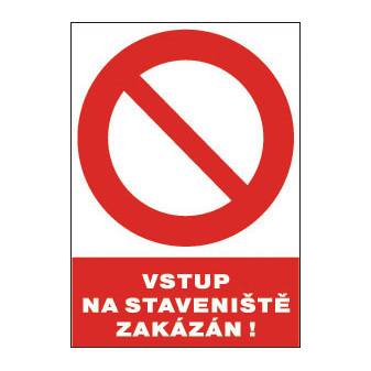 12128 T. Vstup na stav. Zakázán