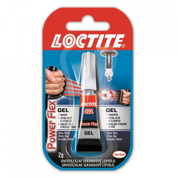 Lepidlo vteřinové 2g Loctite Super Bond gel