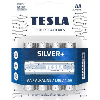 Baterie Tesla SILVER Alkalické AA (LR06, tužkové) 4ks