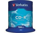 CD-R Verbatim spindl 52x 700MB 100ks spindl    (43411)