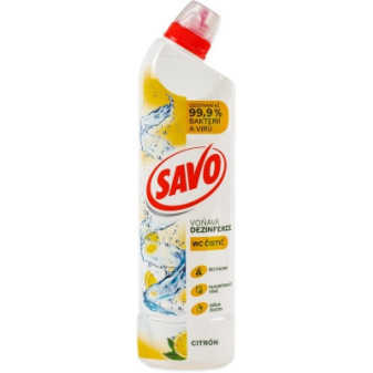 WC čistič Savo citron 700ml