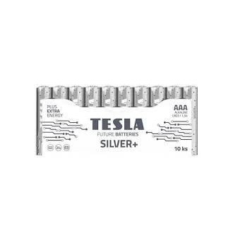Baterie Tesla SILVER+ Alkalické AAA (LR03, mikrotužkové) 10ks